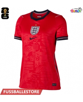 Günstige England Auswärtstrikot Damen WM 2026 Kurzarm